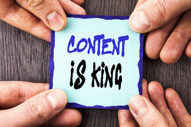 محتوا پادشاه است